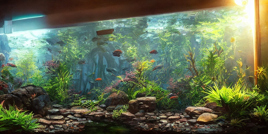 Maintaining a Healthy Fish Tank with No Filter, No Pump › Pondon Aquaruim