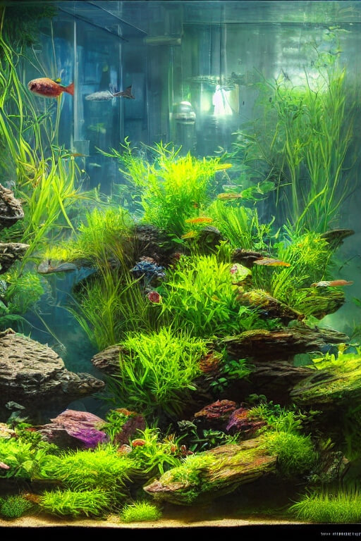 Fish in Hosptial Fish Tank